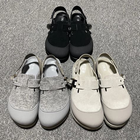 birkenstock dior black|Dior Birkenstock pandabuy.